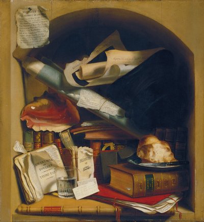 Armschrank des armen Künstlers, ca. 1815 von Charles Bird King